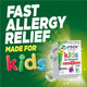 Zyrtec Kids Antihistamine Allergy & Hayfever Chewable Tablets - Grape 10 Pack – view 4