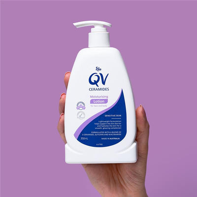 Ego QV Ceramides Lotion 350ml - Hydrating Lotion for Sensitive Skin