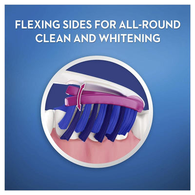 Oral-B 3D White Pro-Flex Whitening Luxe Toothbrush - 3 Pack