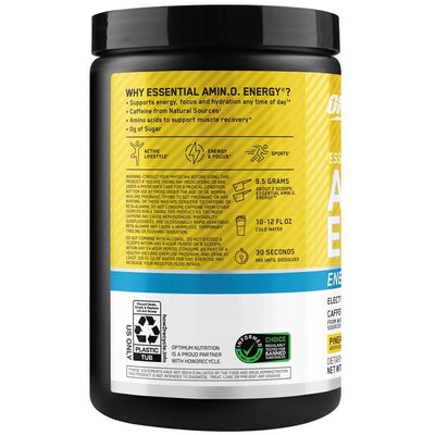 Optimum Nutrition Amino Energy + Electrolytes Pineapple - 30 Serves (285g)