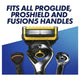 Gillette Fusion ProShield 8 Razor Blade Refills, Precision Trimmer – view 2