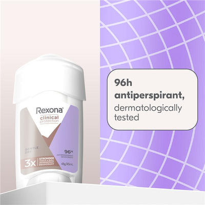 Rexona Women Clinical Protection Gentle Dry Antiperspirant 45ml
