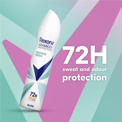 Rexona Advanced Shower Fresh Antiperspirant for Women, 220ml