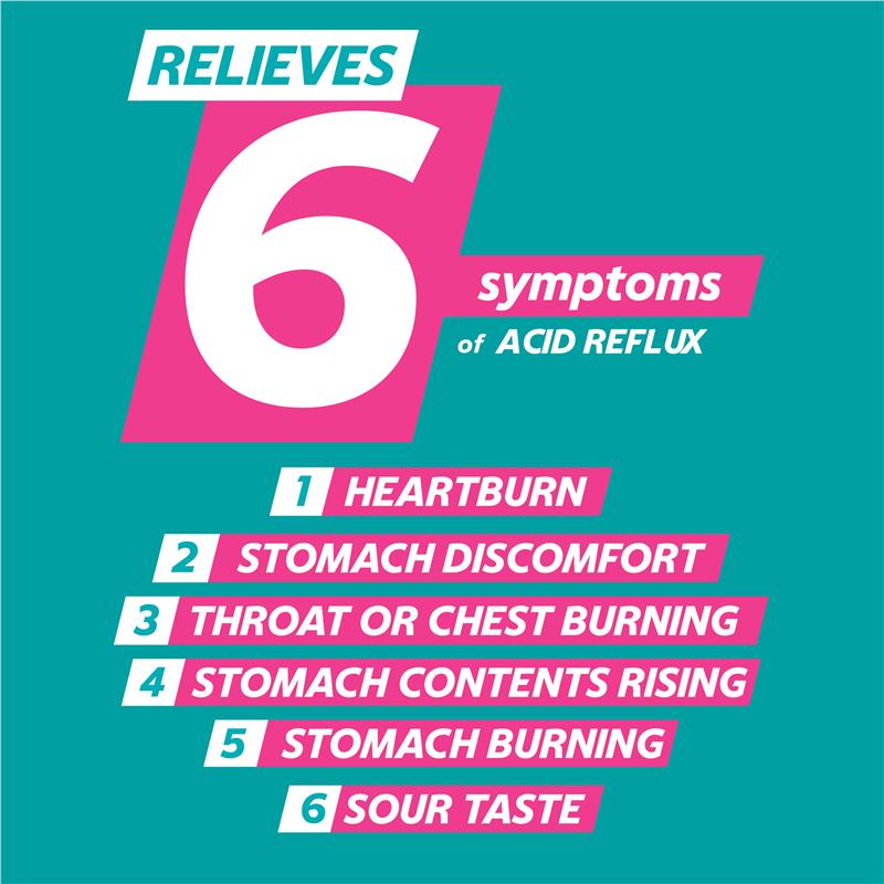 Gaviscon Dual Action Chewable Tablets - Peppermint Heartburn & Indigestion Relief (16 Pack)-Auzzi Store