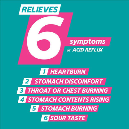 Gaviscon Dual Action Chewable Tablets - Peppermint Heartburn & Indigestion Relief (16 Pack)-Auzzi Store