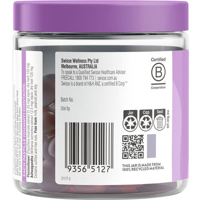 Swisse Ultiboost Calm + Sleep Gummies 60 Pack