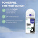 NIVEA Black & White Anti-Stain Roll-On Deodorant 72H Protection 50ml – view 3 - Auzzistore