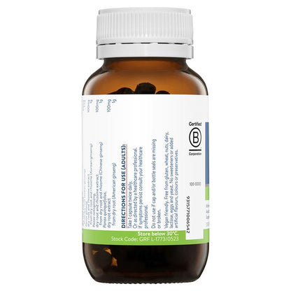 Ethical Nutrients Ginseng 5 Exhaustion Relief Capsules – 60 Count