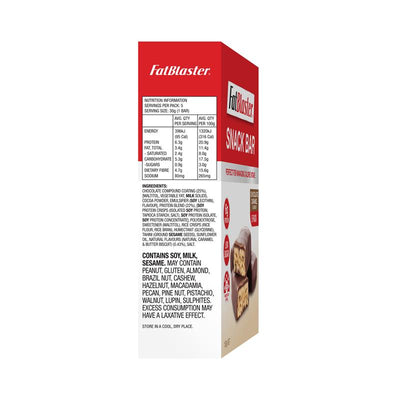 Naturopathica Fatblaster Choc Caramel Crunch Bar 5 x 30g - Deliciously Low-Calorie