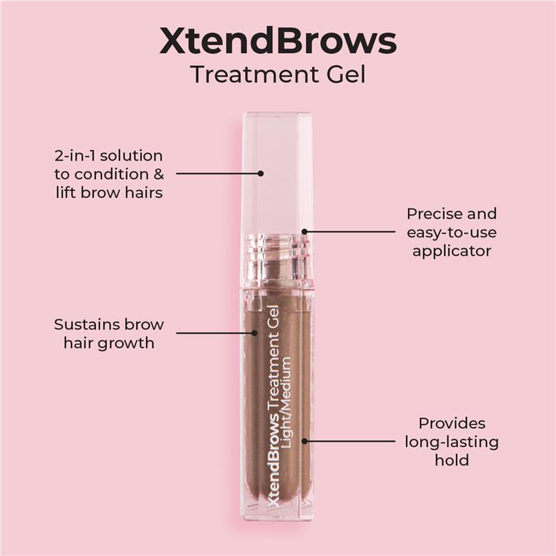 MCoBeauty XtendBrows Treatment Gel Light/Medium