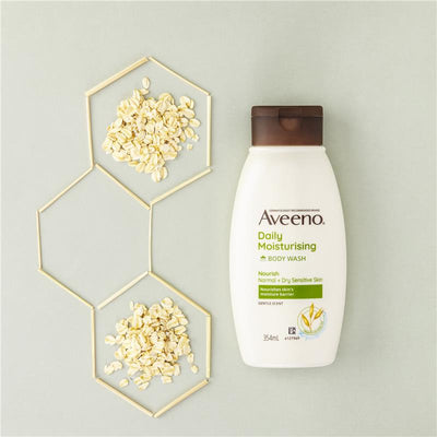 Aveeno Daily Moisturizing Body Wash for Sensitive Skin, 354ml