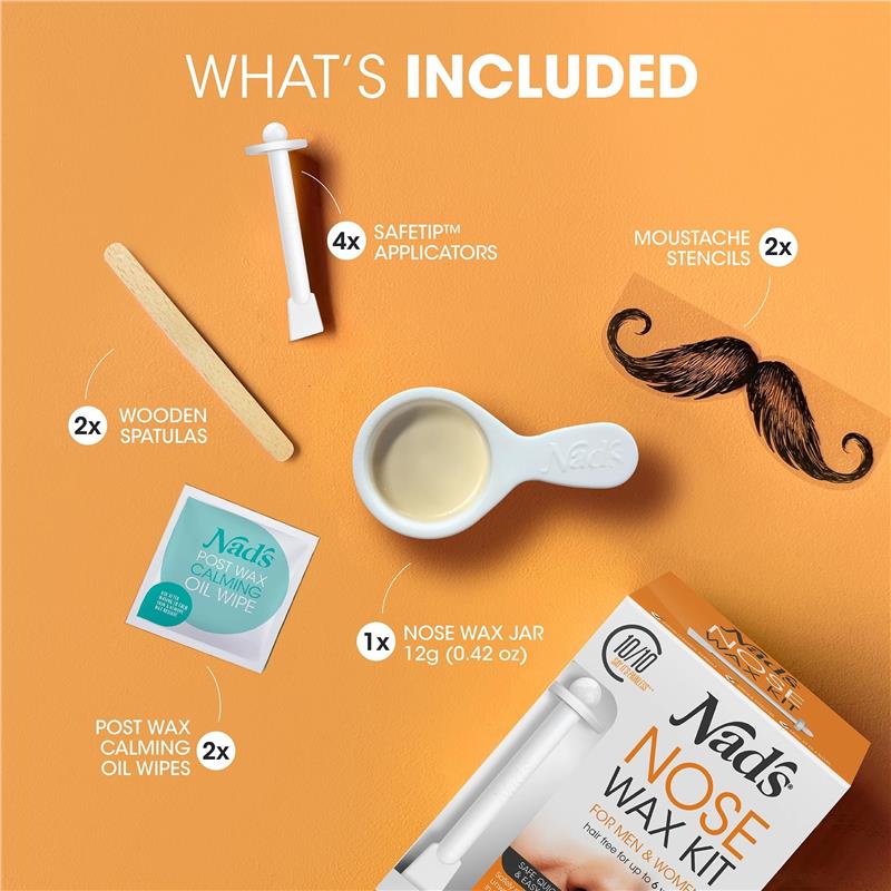 Nad's Nose Wax - 12g Quick & Easy Nose Hair Removal-Auzzi Store