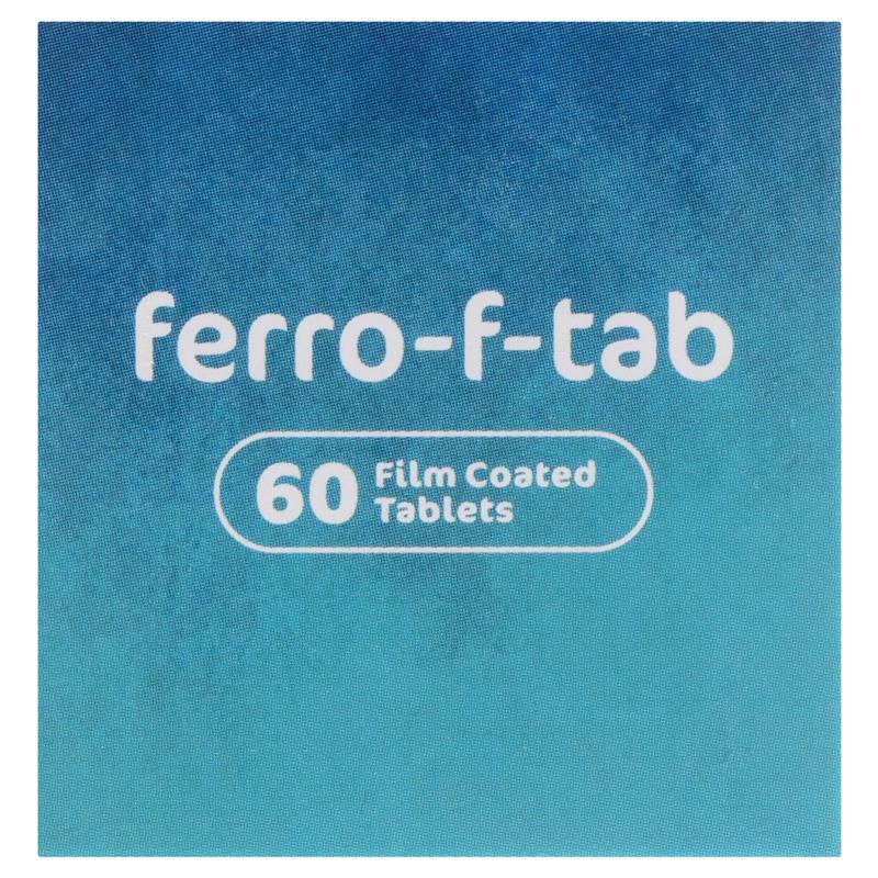 Ferro-F Iron 310mg + Folic Acid 350mcg Tablets, 60ct