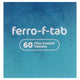 Ferro-F Iron 310mg + Folic Acid 350mcg Tablets, 60ct – view 4