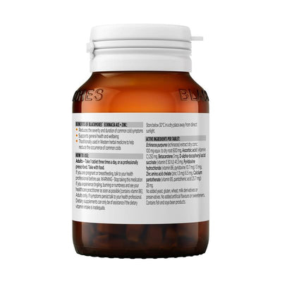 Blackmores Echinacea ACE + Zinc Immune Support Supplement 60 Tablets