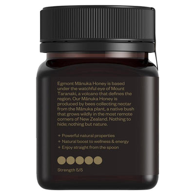 Egmont UMF 25+ Manuka Honey 250g | Raw, NZ MGO 1200+