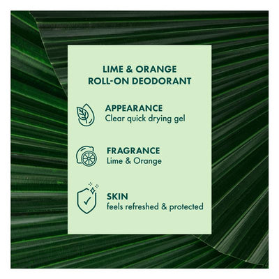 Akin Lime & Orange Natural Roll-On Deodorant 65ml