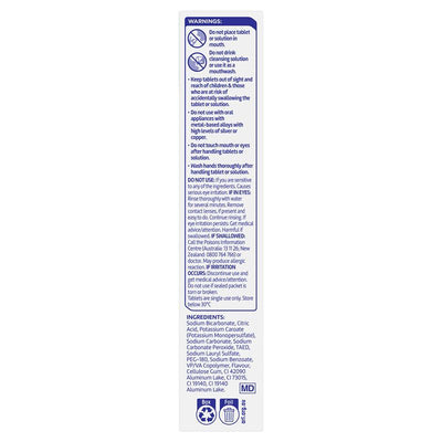 Polident Denture Cleanser Whitening Tablets - 36 Pack