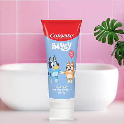 Colgate Kids Mild Mint Gel Toothpaste 90g - Fun Cavity Protection for Ages 2-5