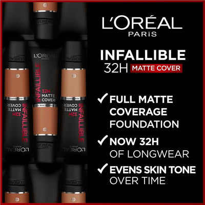 L'Oreal Paris Infallible 32H Matte Cover Foundation 135