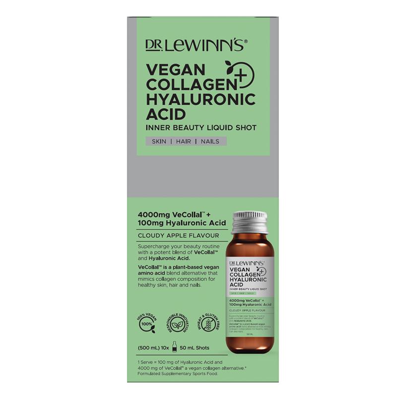 Dr LeWinn's Vegan Collagen Hyaluronic Acid Inner Beauty Liquid Shot (50ml)