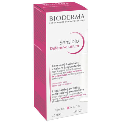 Bioderma Sensibio Soothing Defensive Serum for Sensitive Skin 30ml - Gentle Care