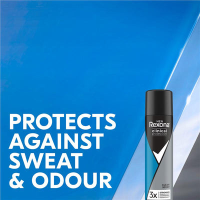 Rexona Men Clinical Antiperspirant Clean Scent 180ml
