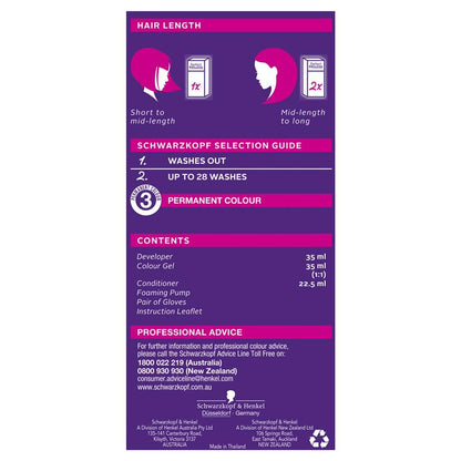 Schwarzkopf Perfect Mousse 5-0 Medium Brown - Long-Lasting Hair Color-Auzzi Store