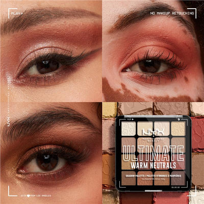 NYX Ultimate Shadow Palette 16-Pan Warm Neutral