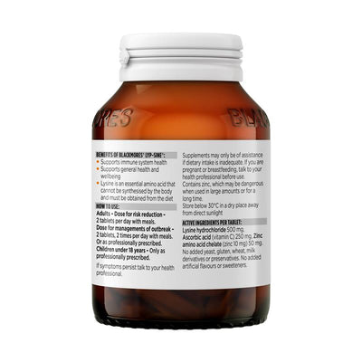 Blackmores Lyp-sine Lysine Tablets 100 | Cold Sore & Immune Support