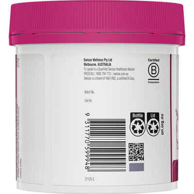 Swisse Beauty Grape Seed Extract 14250mg, 300 Vegan Tablets with Vitamin C