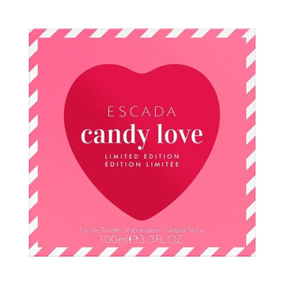 Escada Candy Love Limited Edition Eau de Toilette 100ml - A Fruity, Ambery Delight