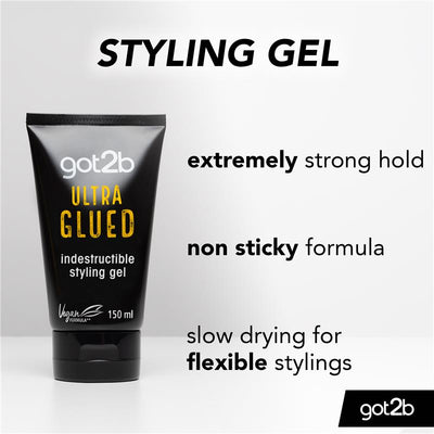 Got2b Ultra Glued Gel 150ml - Indestructible Hold