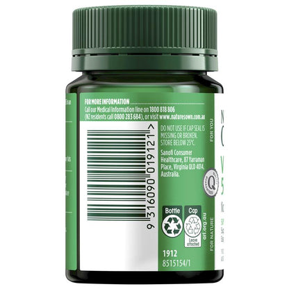 Nature's Own Vitamin B3 500mg - 60 Tablets for Energy & Skin Health
