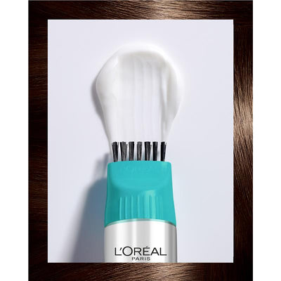 L'Oreal Paris Magic Retouch Permanent 4 Dark Brown - 100% Grey Coverage in 10 Minutes