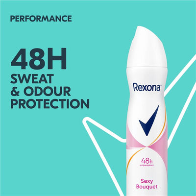Rexona Women Sexy Bouquet Antiperspirant Deodorant Spray 250mL