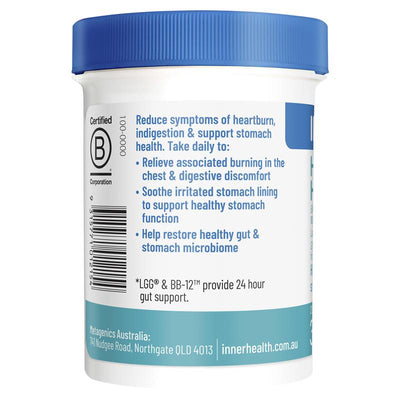 Inner Health Heartburn HP Probiotic - 30 Capsules