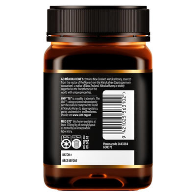 GO Healthy Manuka Honey UMF 16+ MGO 575+ 500g