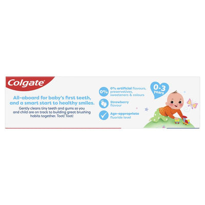 Colgate Kids Anticavity Toothpaste 0-3 Years Mild Fruit 80g