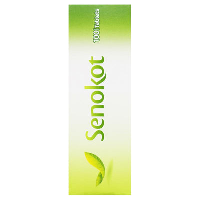 Senokot Tablets for Constipation Relief 100 Pack - Natural Laxative with Senna
