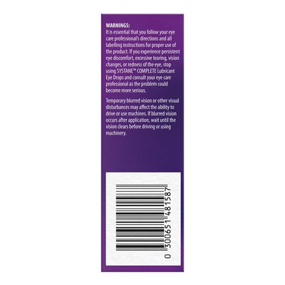 Systane Complete Lubricant Eye Drops - 10ml