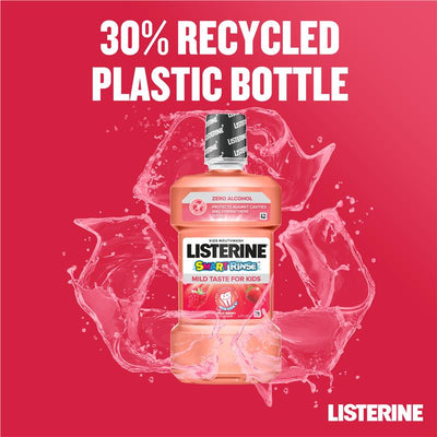 Listerine Smart Rinse Berry Shield - 500ml