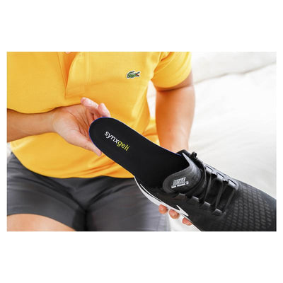 Synxgeli Power Insoles Small – Shock Absorbing PU Foam for Foot Pain Relief