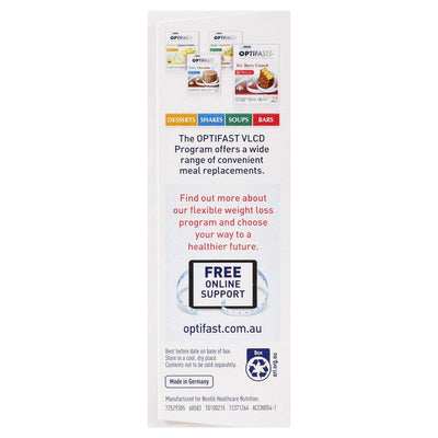 Optifast VLCD Bars Cereal 6 x 65g NEW