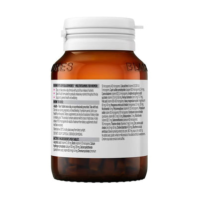 Blackmores Multivitamin for Women - Sustained Release 60 Tablets