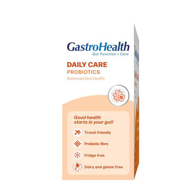 GastroHealth Probiotics 15 Billion CFU, 4 Strains, Prebiotic, 90 Caps
