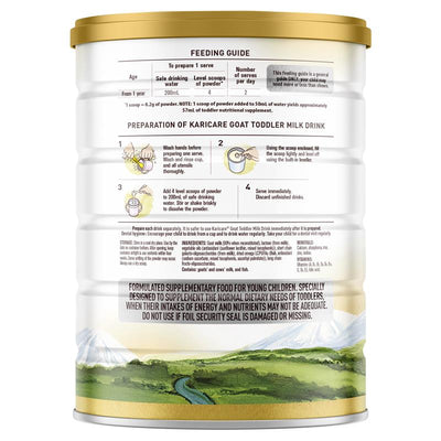 Karicare Goat Milk Toddler Formula 900g - Gentle Nutrition for Growing Tummies