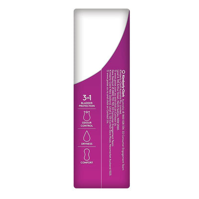 Poise Charcoal Extra Long Bladder Protection Liners - 20 Pads