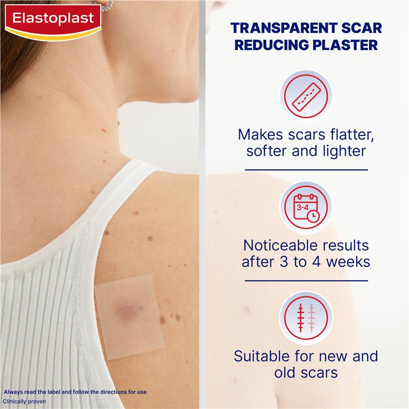 Elastoplast Scar Reducer 21 Patches - Effective Scar Treatment