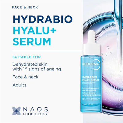 Bioderma Hydrabio Hyalu + Hydrating Plumping Serum 30ml - Ultimate Hydration Boost